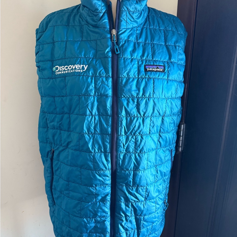 Patagonia Blue Quilted Vest